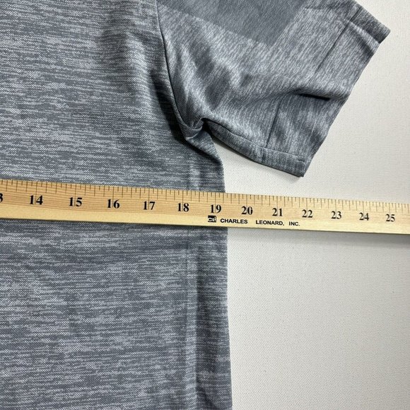 Nike Pro Training T-Shirt Dri-Fit Performance Mens Size Large Gray Active Gym - Picture 6 of 8